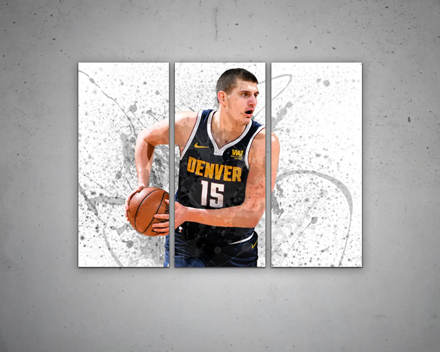 Nikola Jokic Canvas Wall Art 
