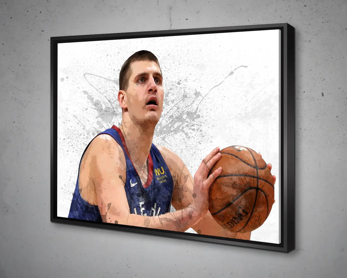 Nikola Jokic Canvas Wall Art 
