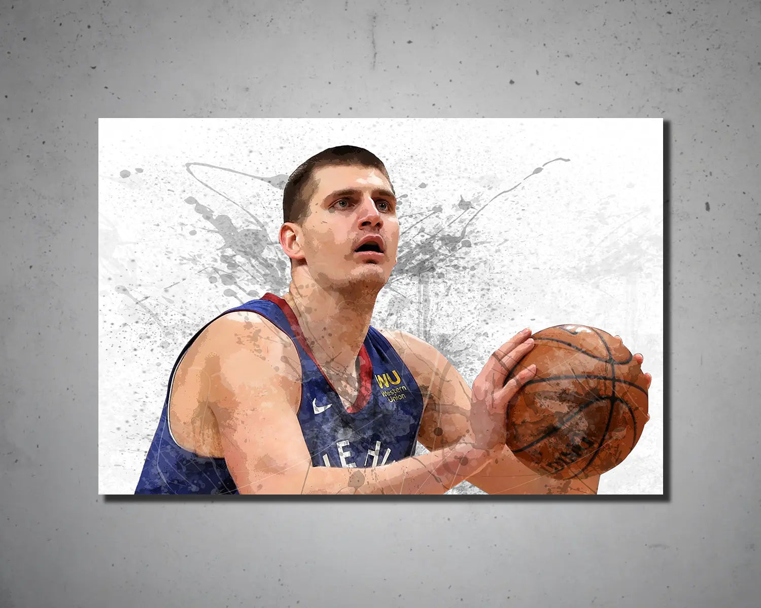Nikola Jokic Canvas Wall Art 