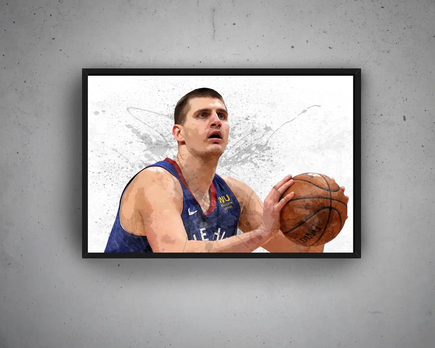 Nikola Jokic Canvas Wall Art 