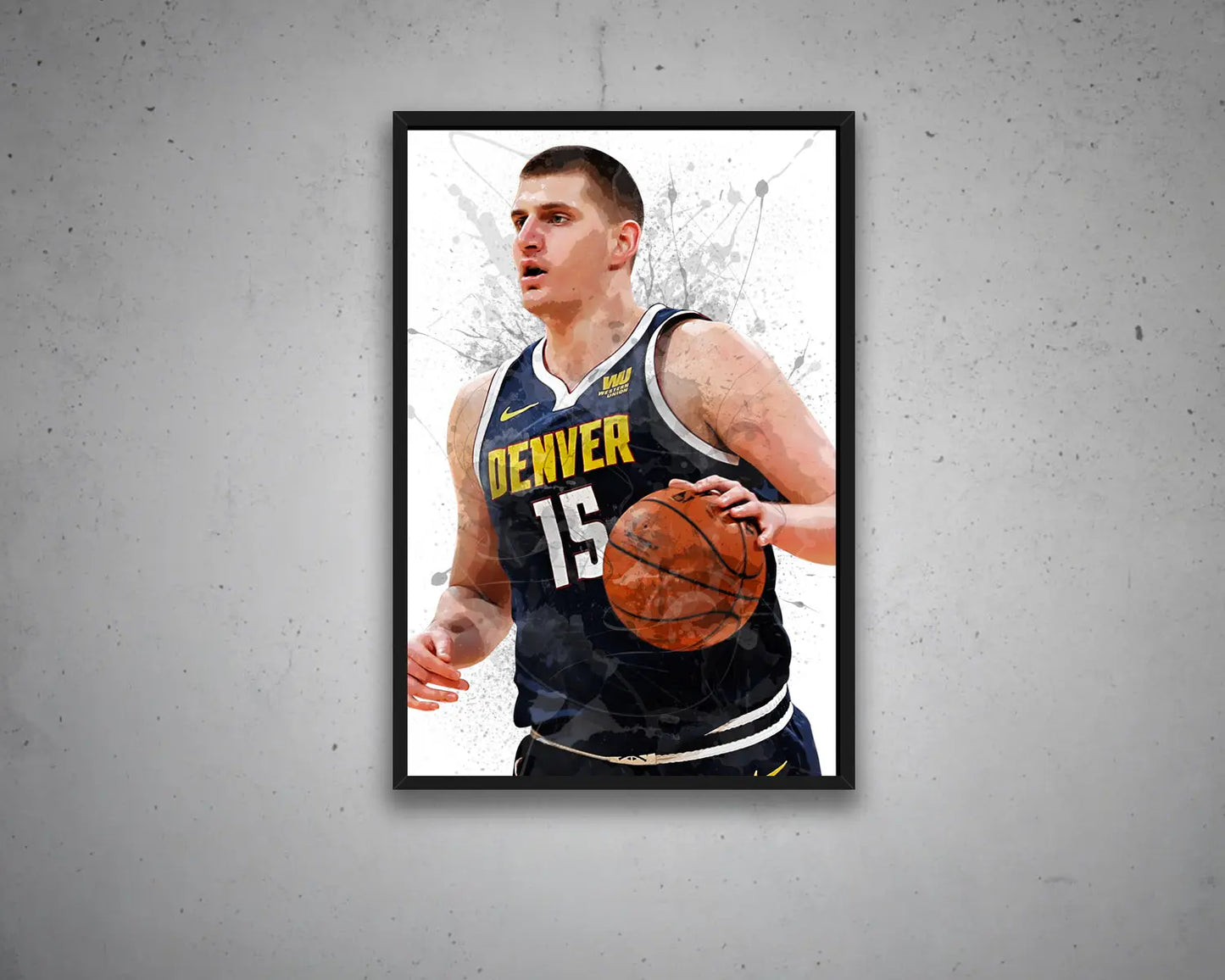 Nikola Jokic Canvas Wall Art 