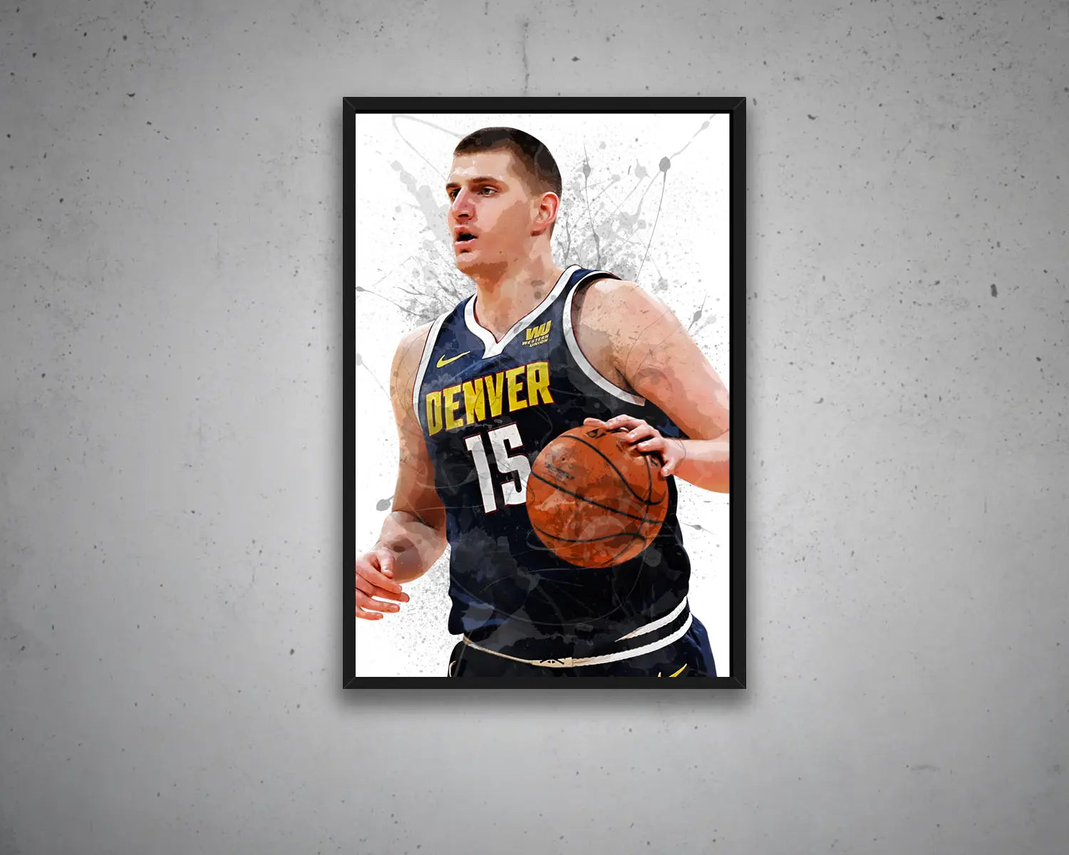 Nikola Jokic Canvas Wall Art 