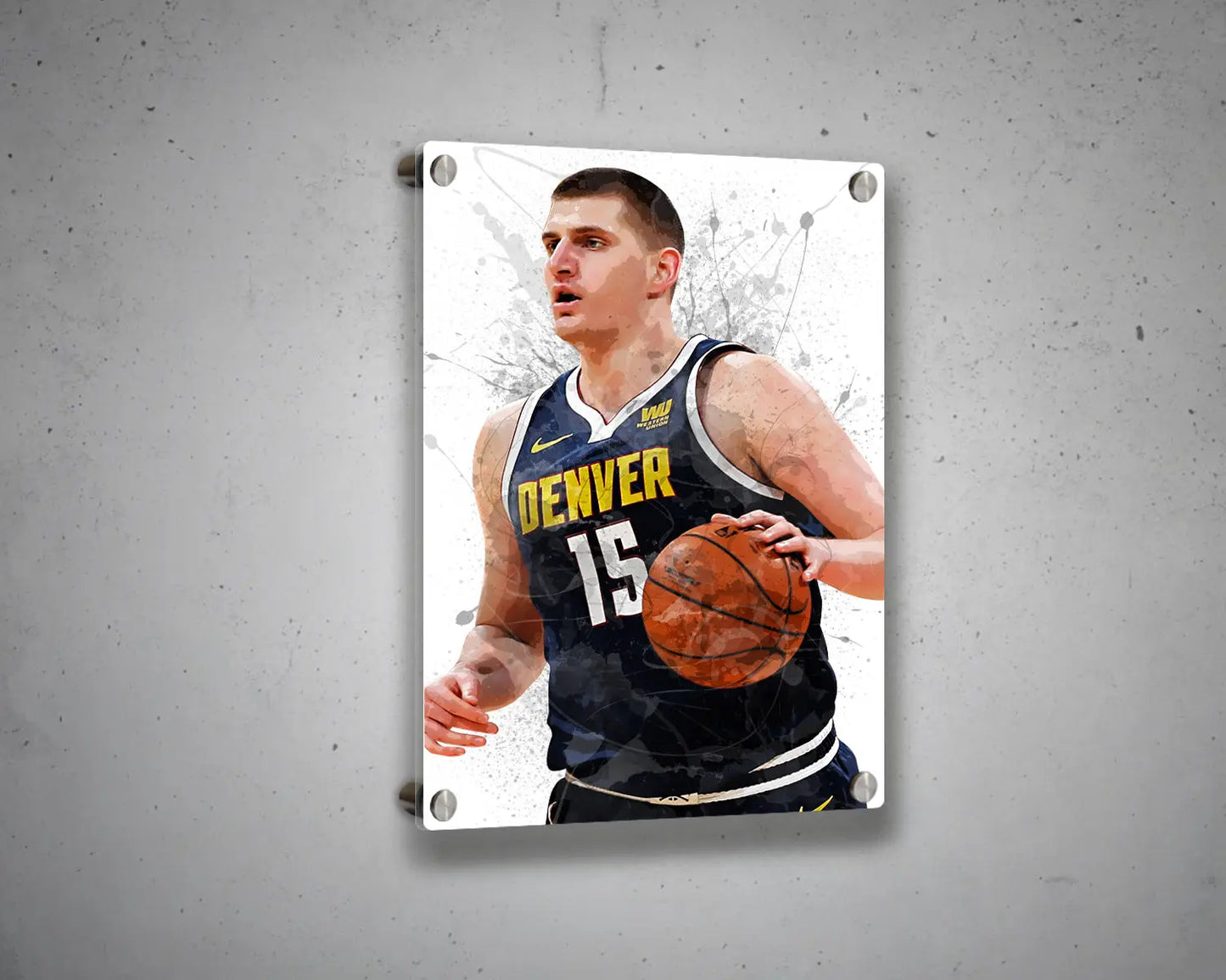 Nikola Jokic Canvas Wall Art 