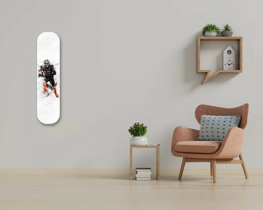 Odell Beckham Jr Acrylic Skateboard Wall Art