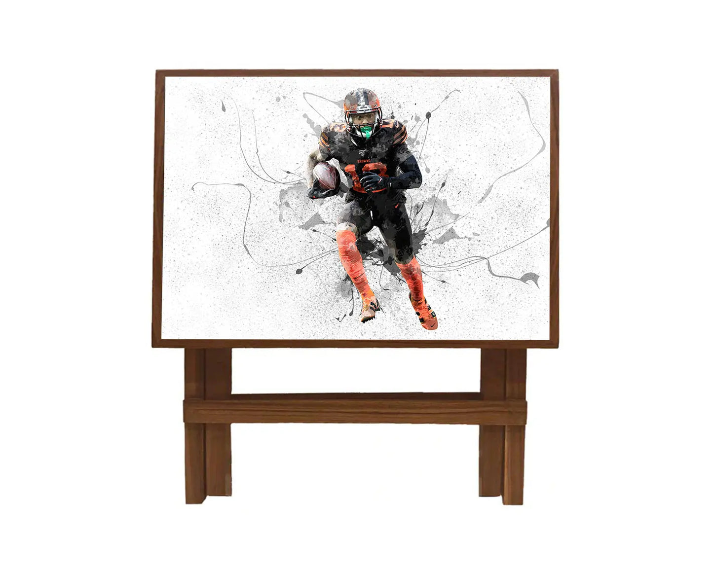 Odell Beckham Jr. Splash Effect Coffee and Laptop Table 