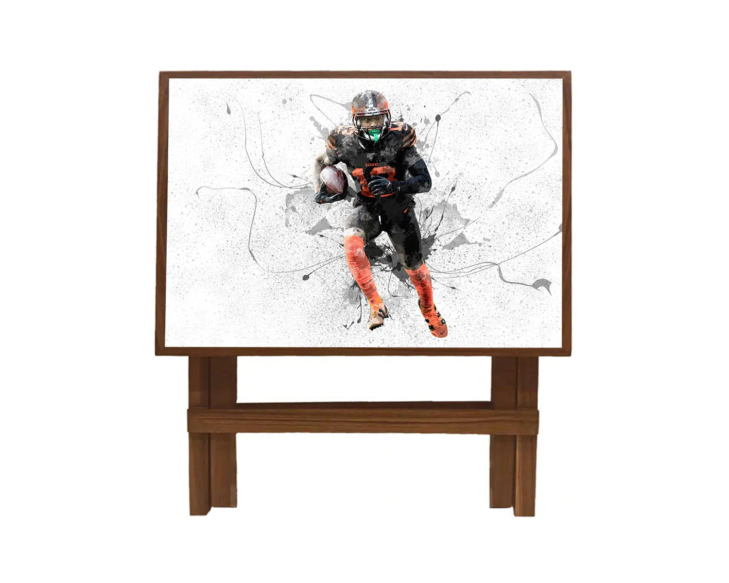 Odell Beckham Jr. Splash Effect Coffee and Laptop Table 
