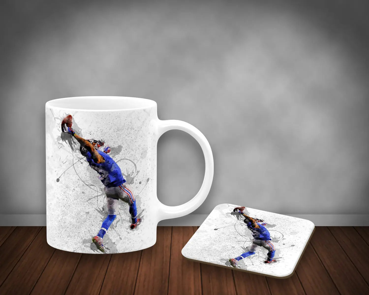 Odell Beckham Jr. Splash Effect Mug and Coaster 