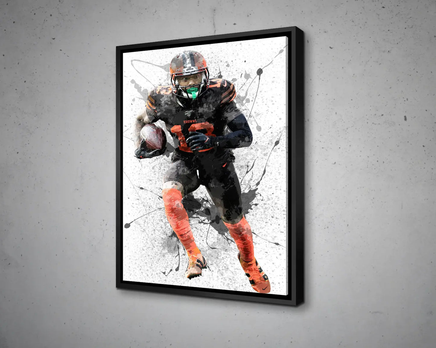 Odell Beckham jr Canvas Wall Art 