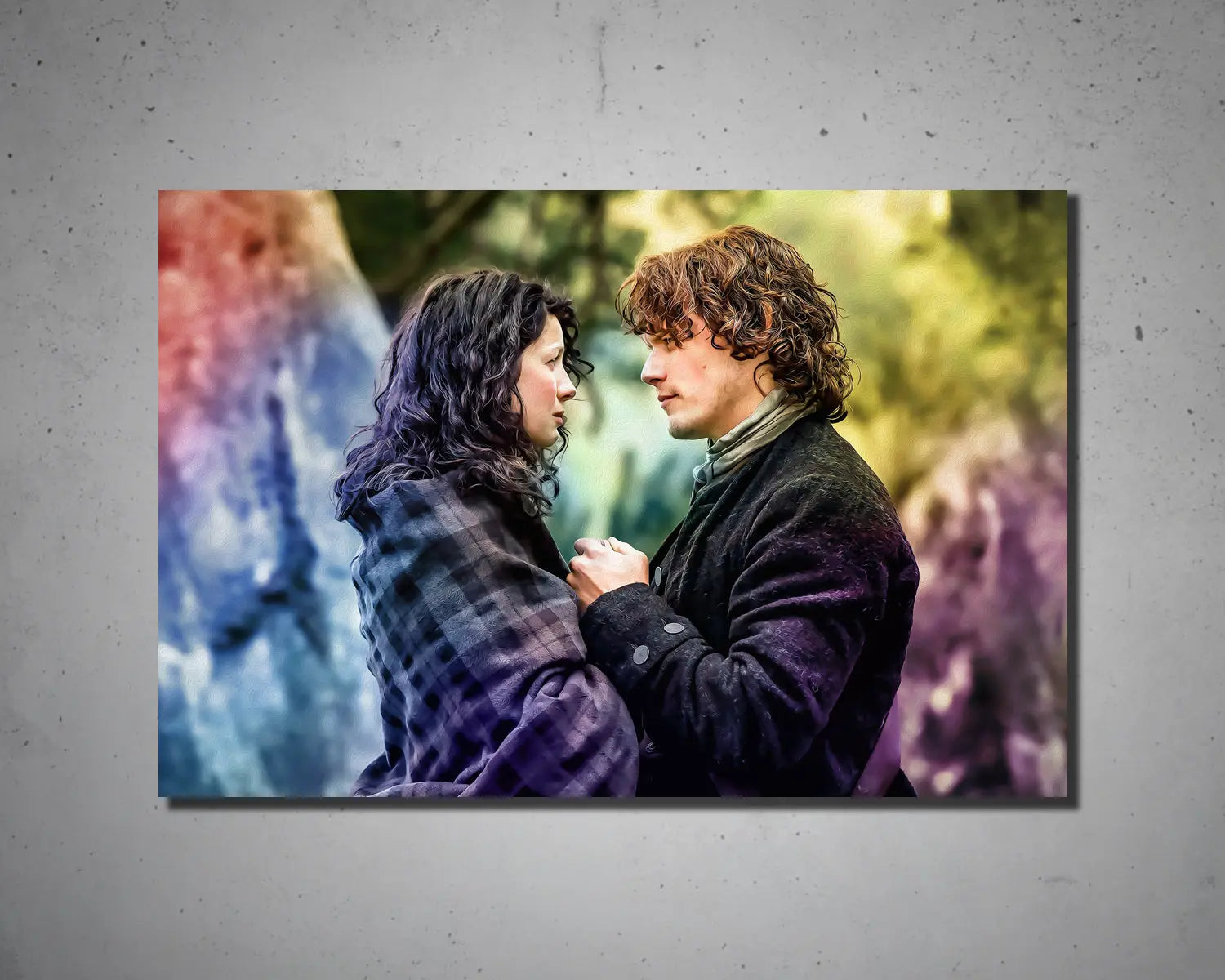 Outlander Multicolour Wall Art 