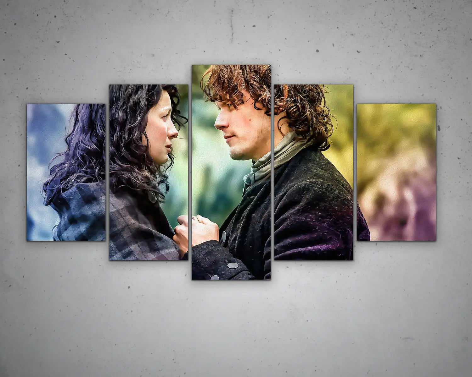 Outlander Multicolour Wall Art 