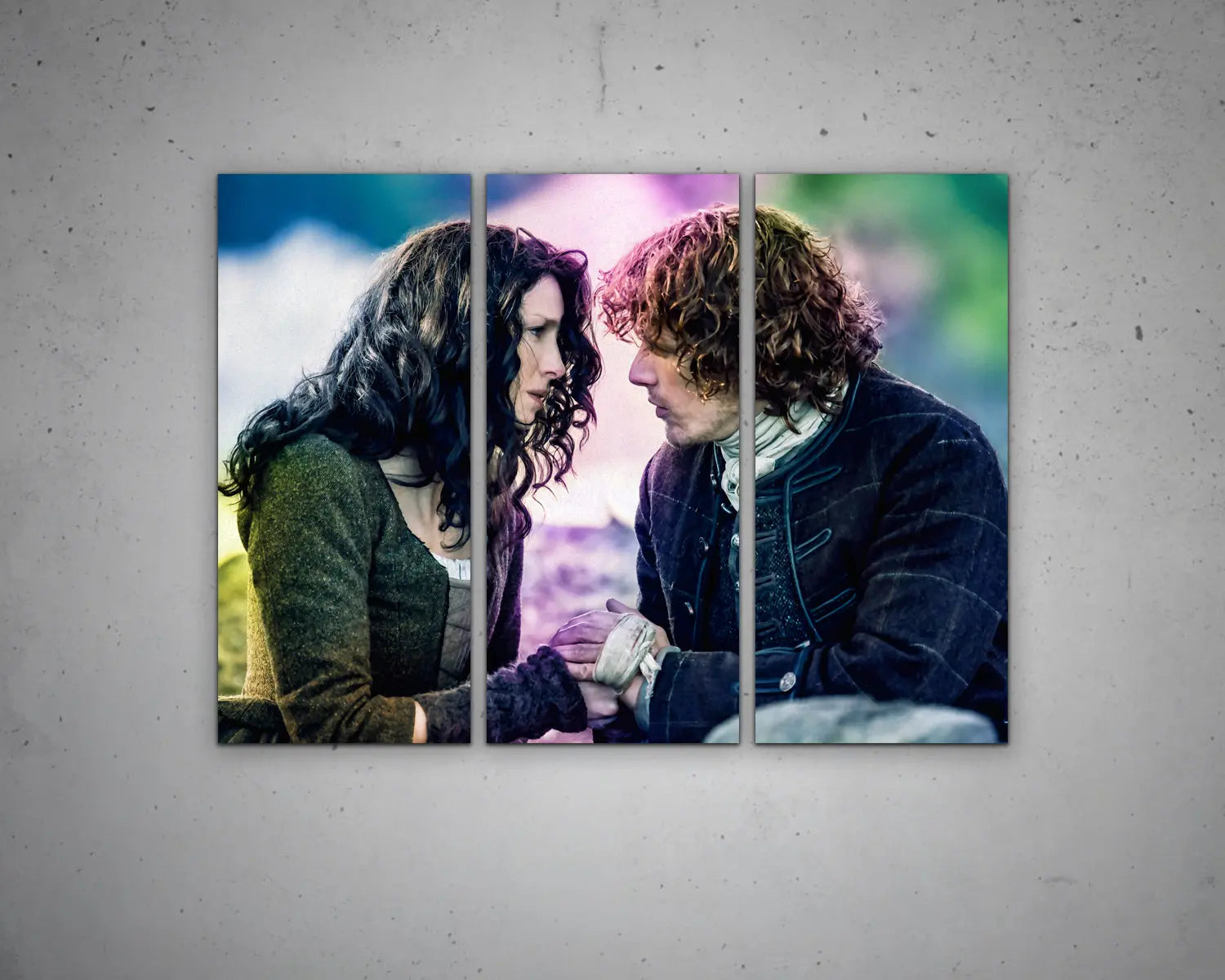 Outlander Multicolour Wall Art 