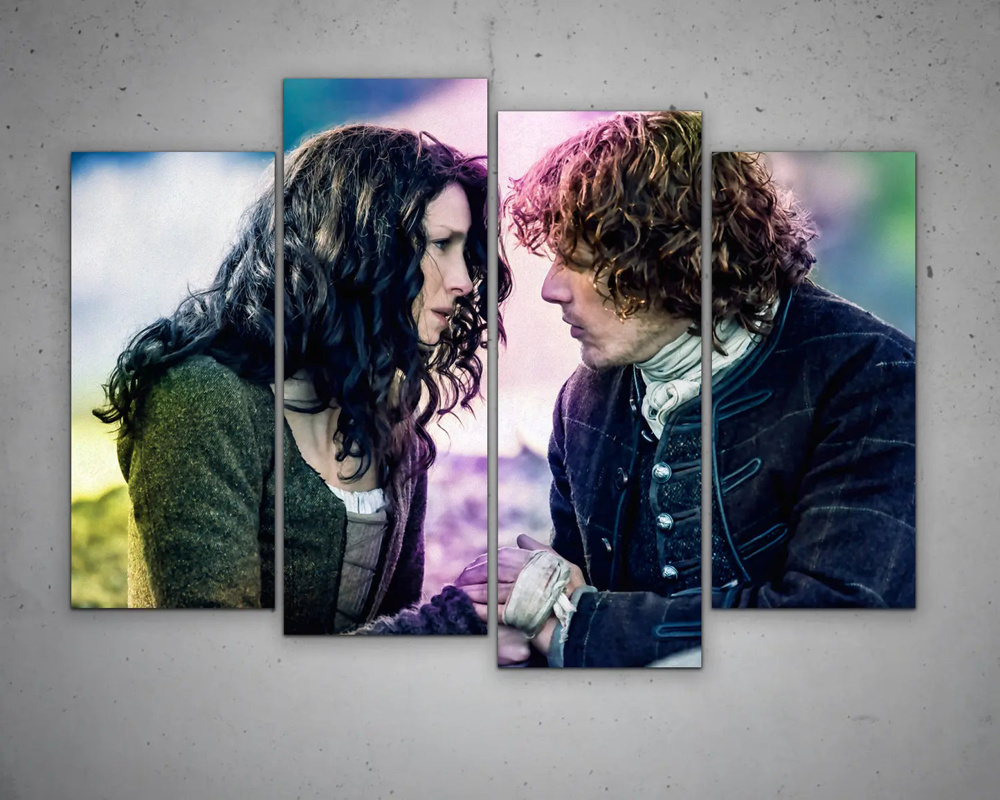 Outlander Multicolour Wall Art 
