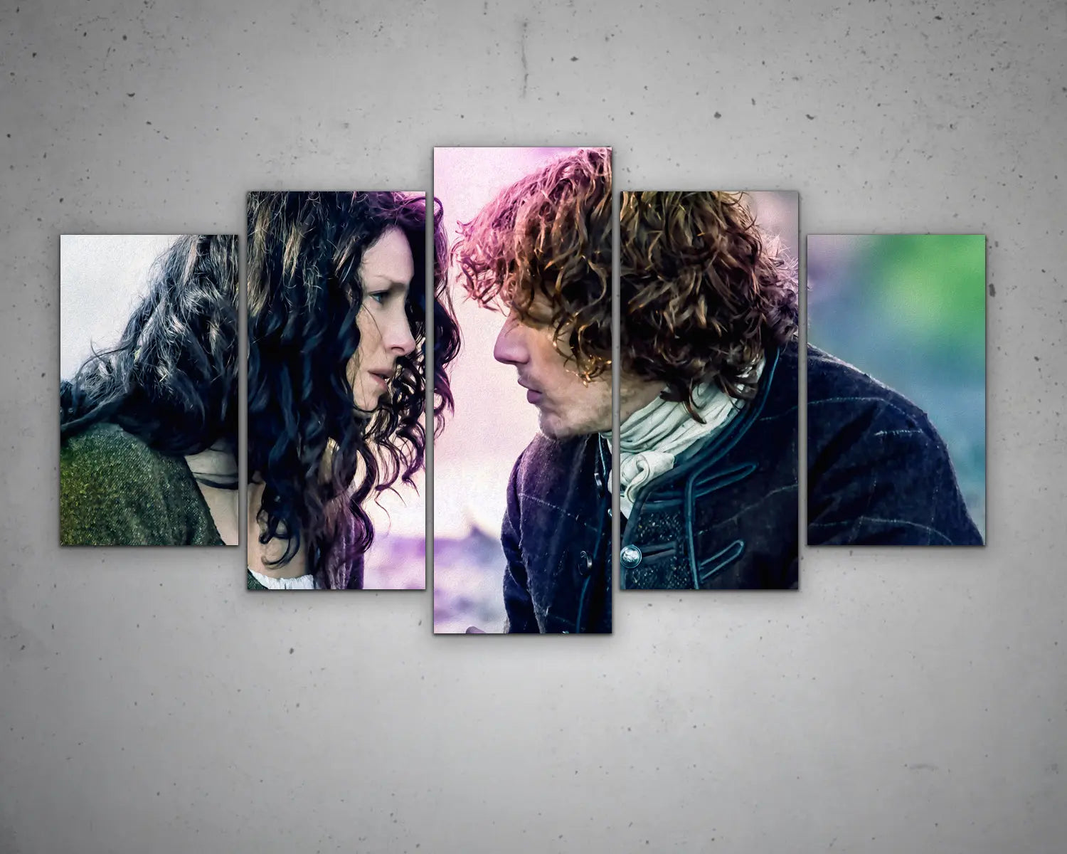 Outlander Multicolour Wall Art 