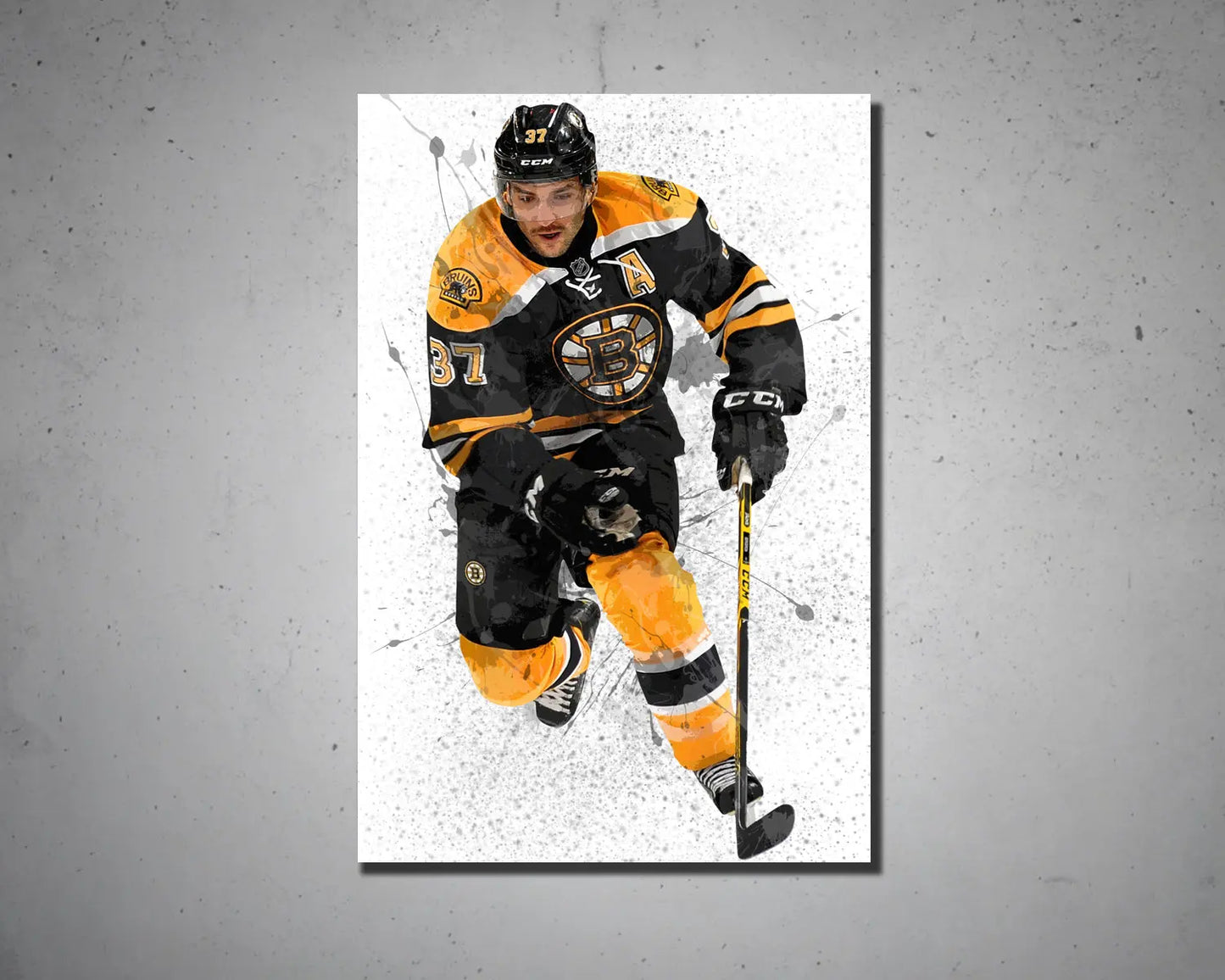 Patrice Bergeron Canvas Wall Art 