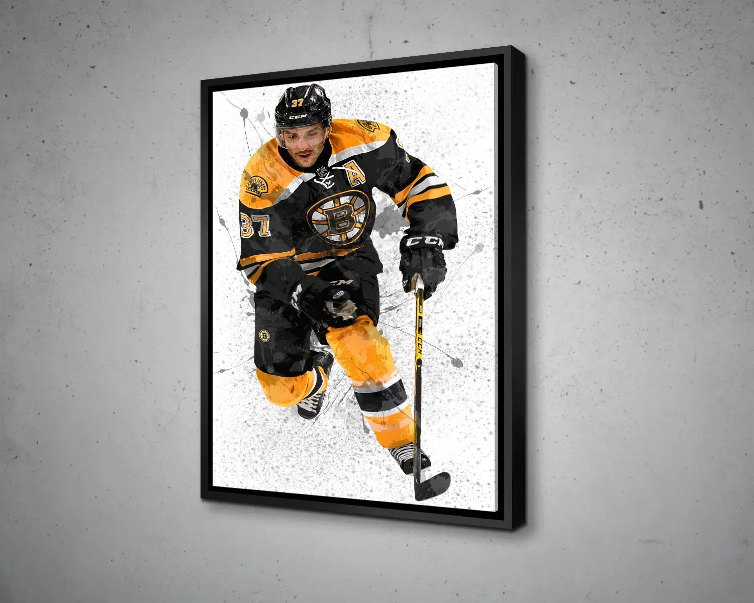 Patrice Bergeron Canvas Wall Art 