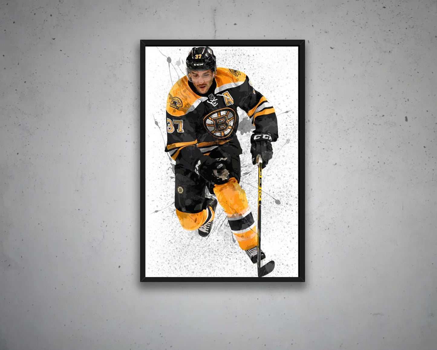 Patrice Bergeron Canvas Wall Art 