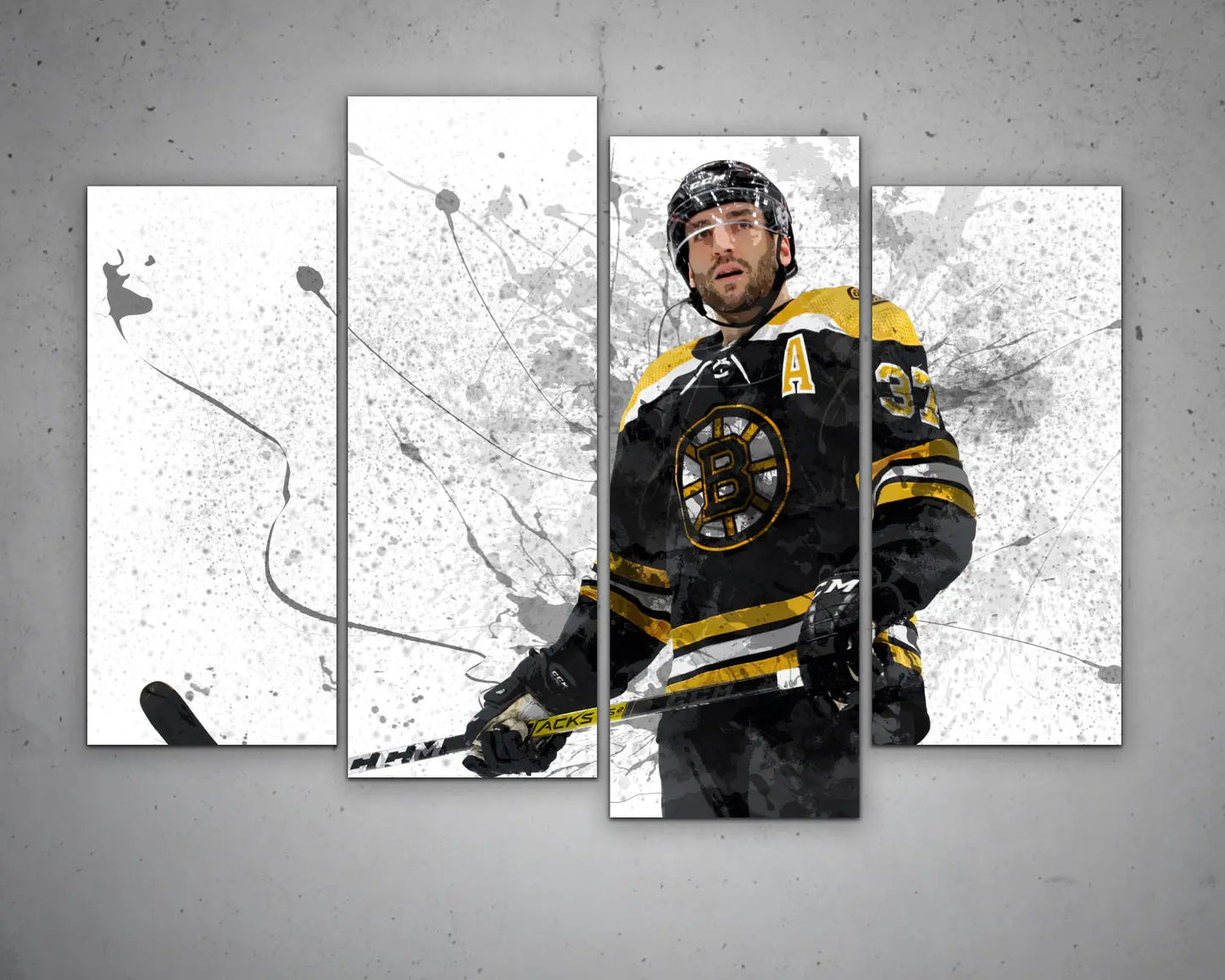 Patrice Bergeron Canvas Wall Art 