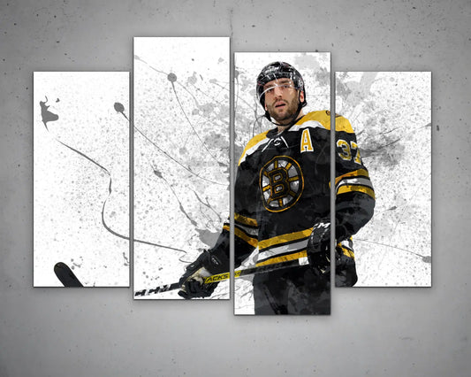 Patrice Bergeron Canvas Wall Art 