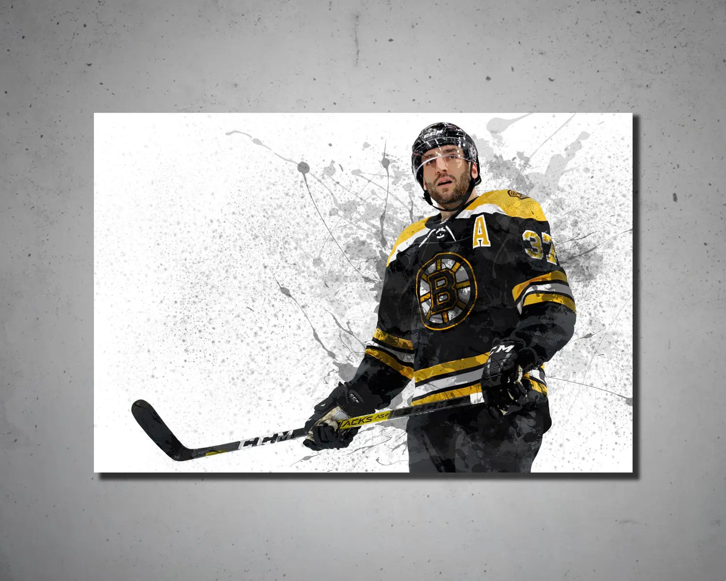 Patrice Bergeron Canvas Wall Art 