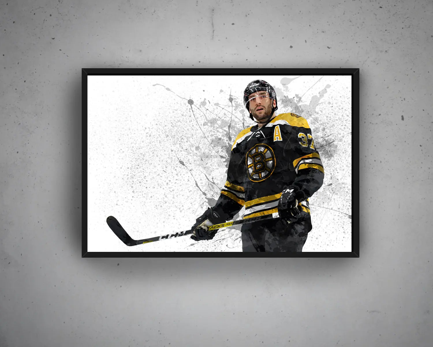 Patrice Bergeron Canvas Wall Art 