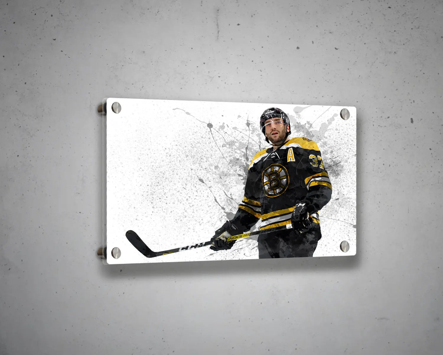 Patrice Bergeron Canvas Wall Art 