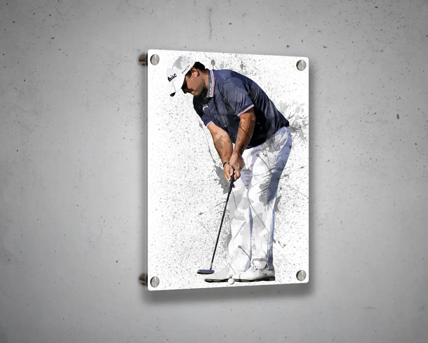 Patrick Reed Splash Effect Canvas Art 