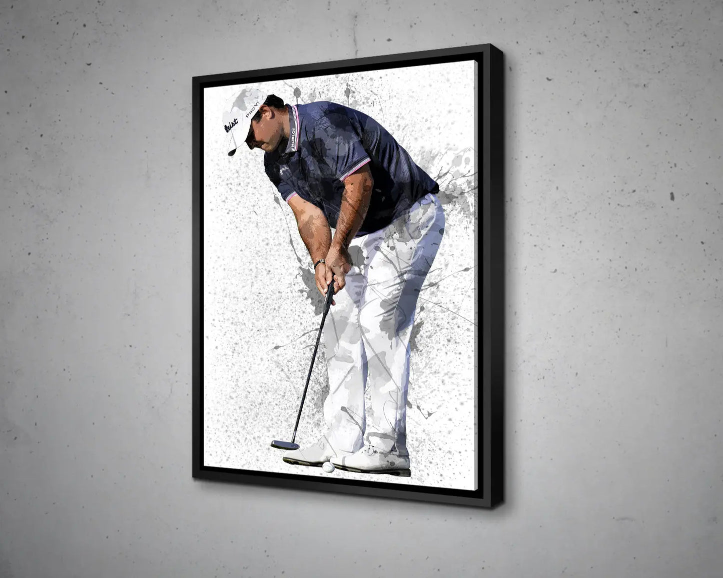 Patrick Reed Splash Effect Canvas Art 