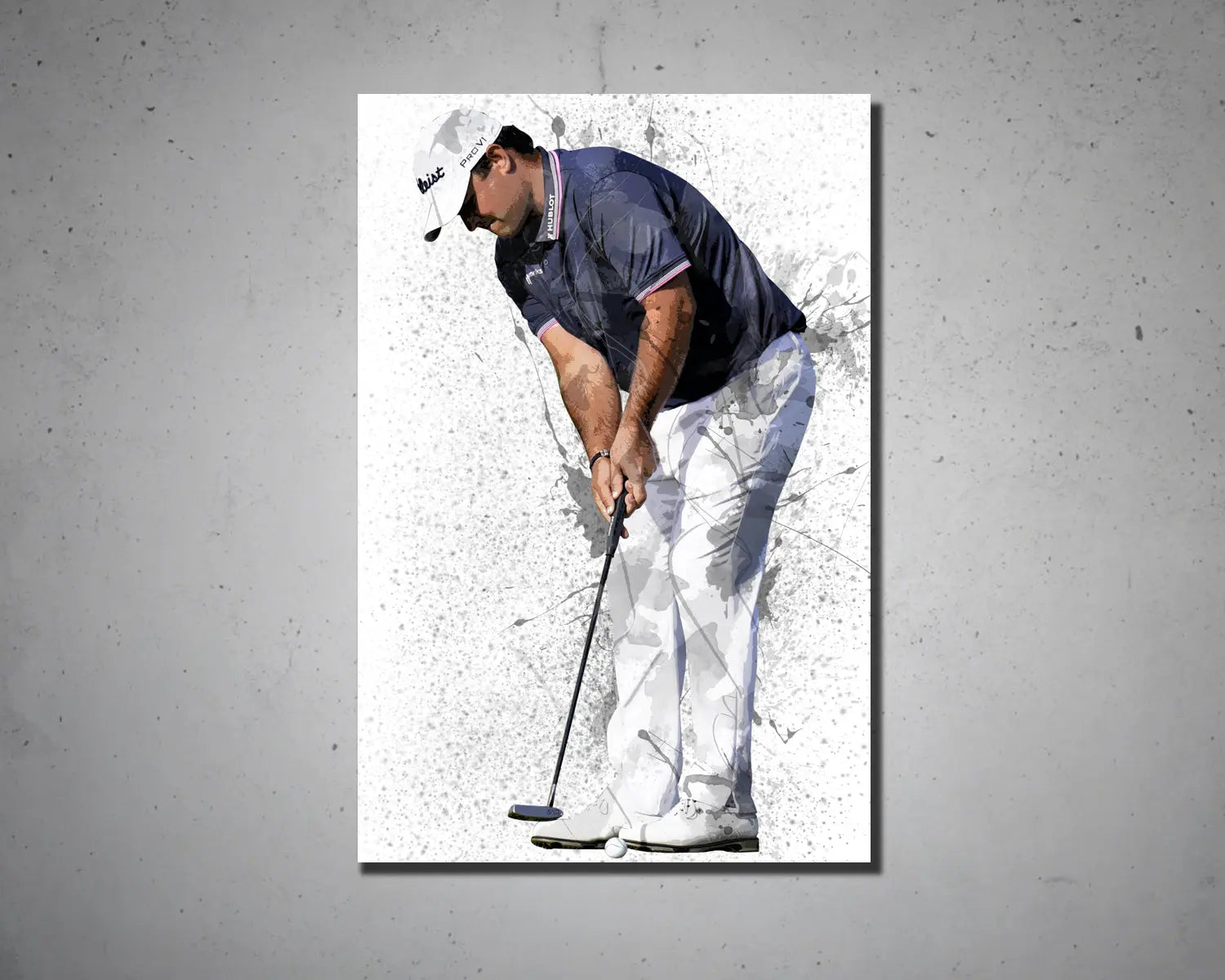 Patrick Reed Splash Effect Canvas Art 