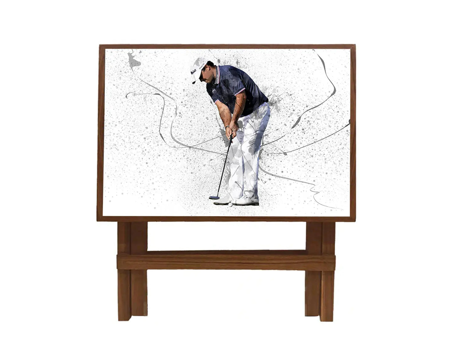 Patrick Reed Splash Effect Coffee and Laptop Table 