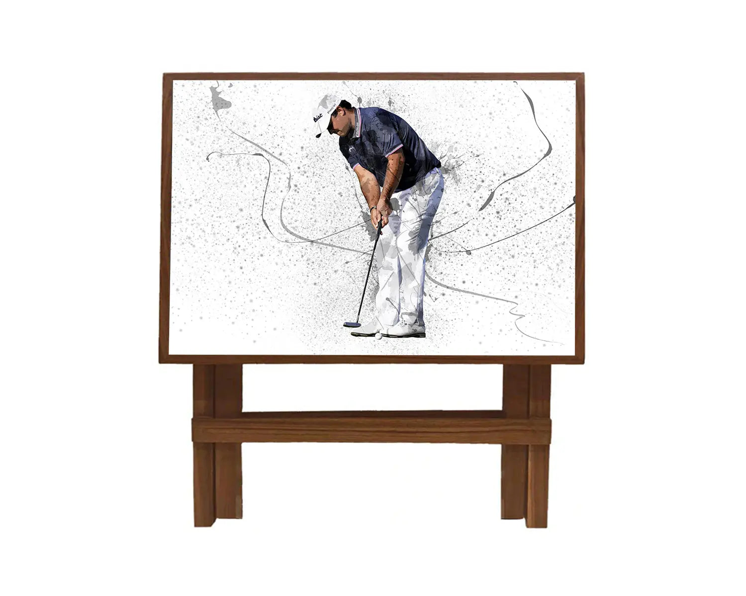 Patrick Reed Splash Effect Coffee and Laptop Table 