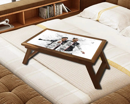 Paulo Dybala & Cristiano Ronaldo Splash Effect Coffee and Laptop Table