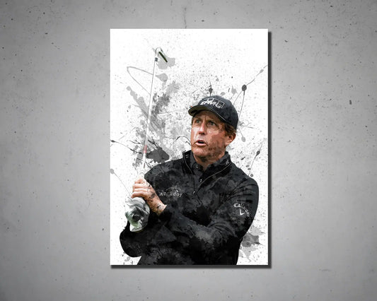 Phil Mickelson Canvas Wall Art