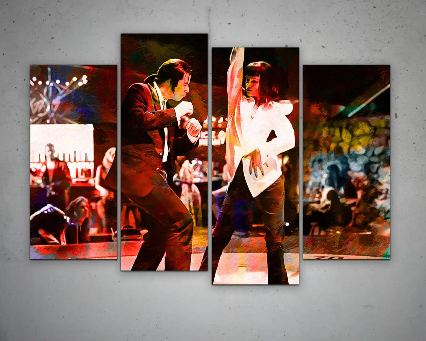 Pulp Twist Multicolour Wall Art 