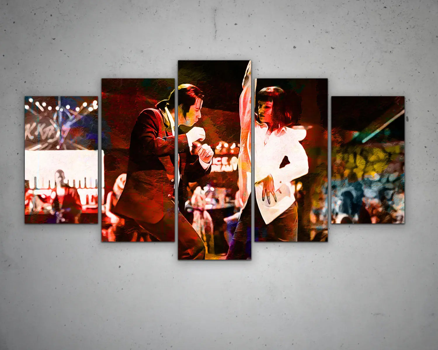 Pulp Twist Multicolour Wall Art 