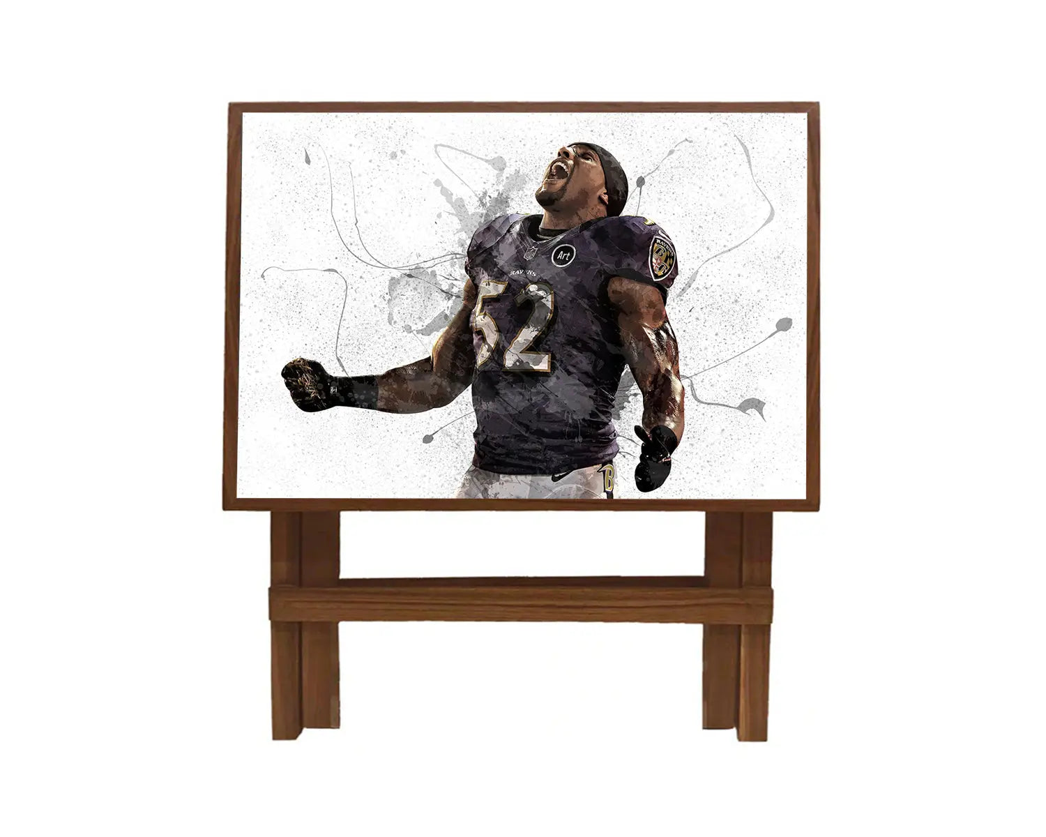 Ray Lewis Splash Effect Coffee and Laptop Table 