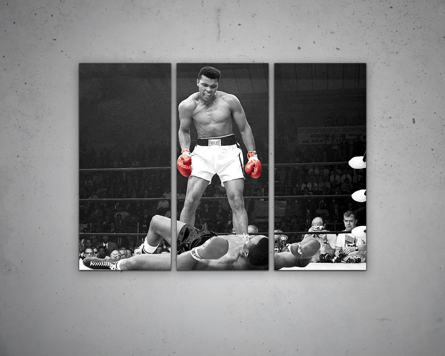 Muhammad Ali Black & White Canvas Art 
