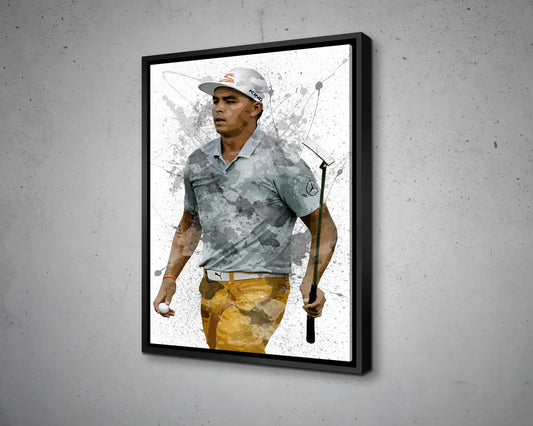 Rickie Fowler Canvas Wall Art 