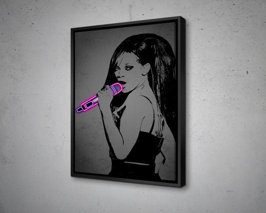 Rihanna Canvas Wall Art 