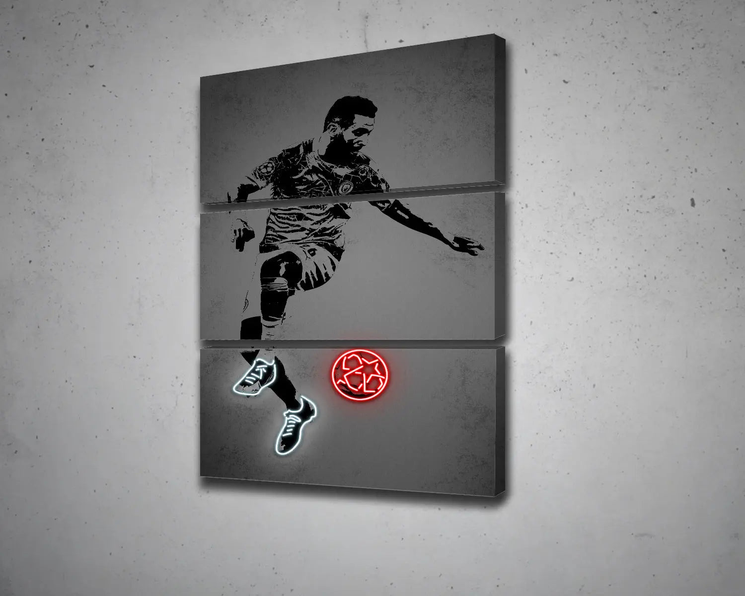 Riyad Mahrez Canvas Wall Art 