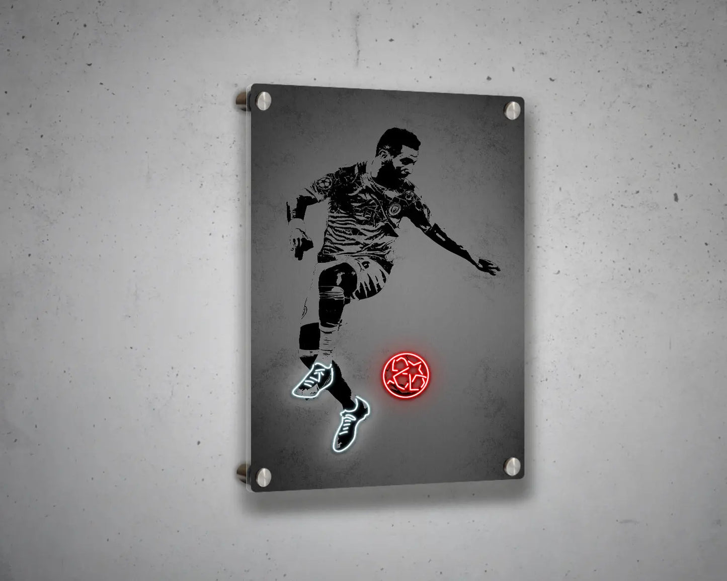 Riyad Mahrez Canvas Wall Art 