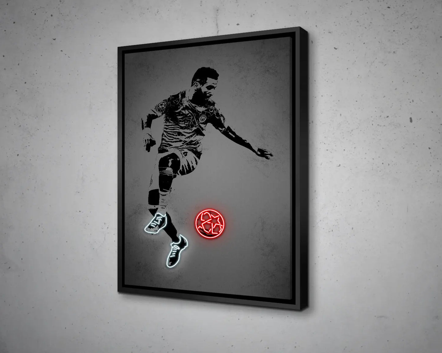 Riyad Mahrez Canvas Wall Art 