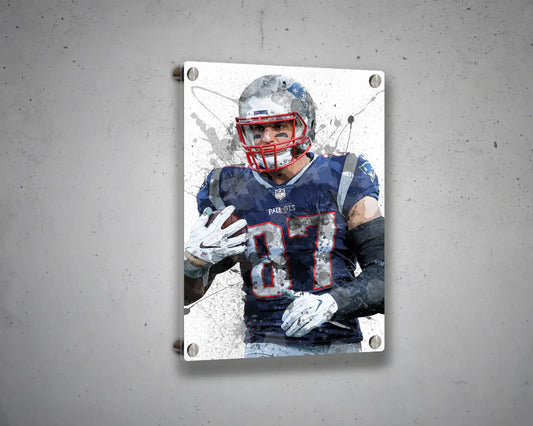Rob Gronkowski Canvas Wall Art 