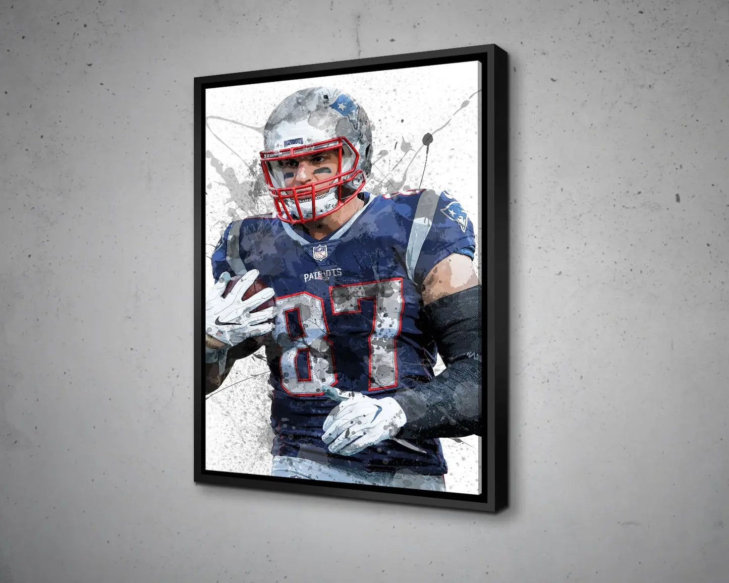 Rob Gronkowski Canvas Wall Art 