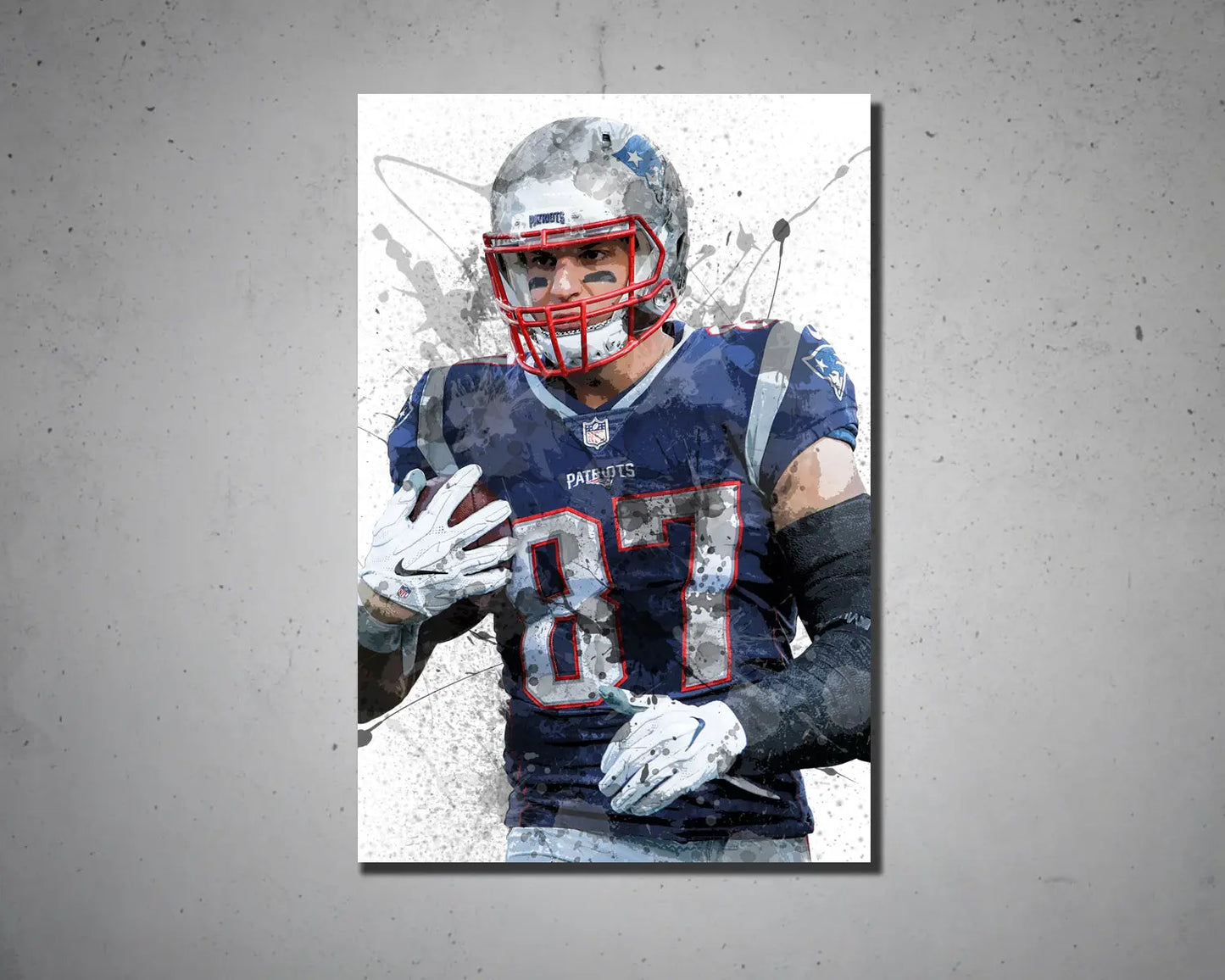 Rob Gronkowski Canvas Wall Art 