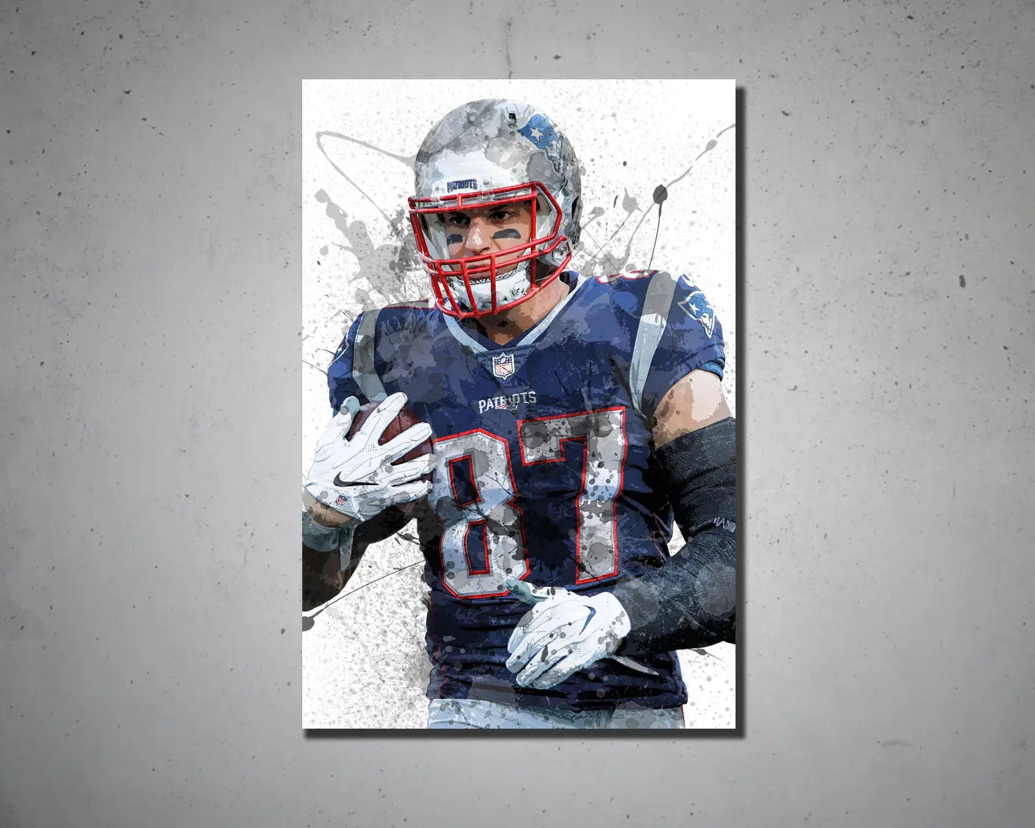 Rob Gronkowski Canvas Wall Art 