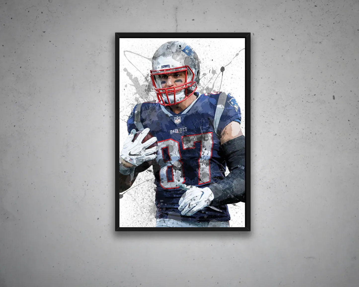 Rob Gronkowski Canvas Wall Art 