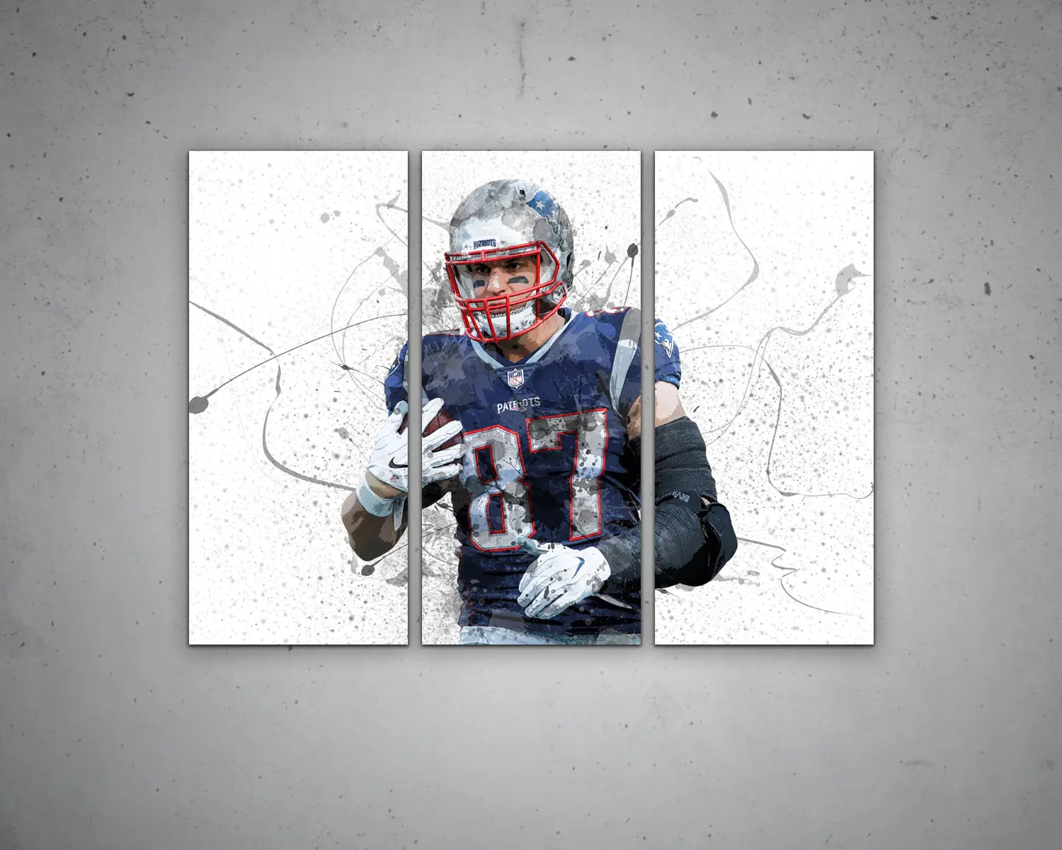 Rob Gronkowski Canvas Wall Art 
