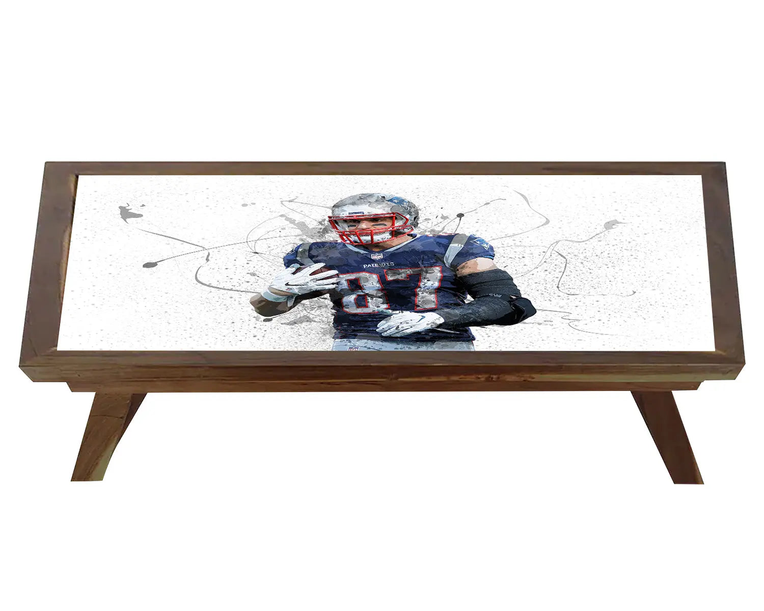 Rob Gronkowski Splash Effect Coffee and Laptop Table 