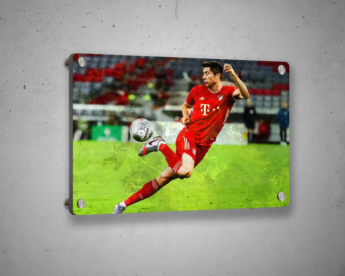 Robert Lewandowski Multicolour Wall Art 