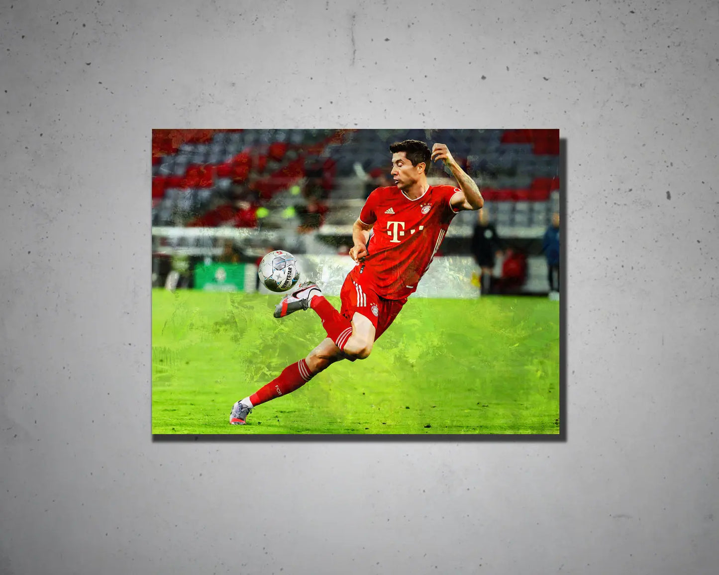 Robert Lewandowski Multicolour Wall Art 
